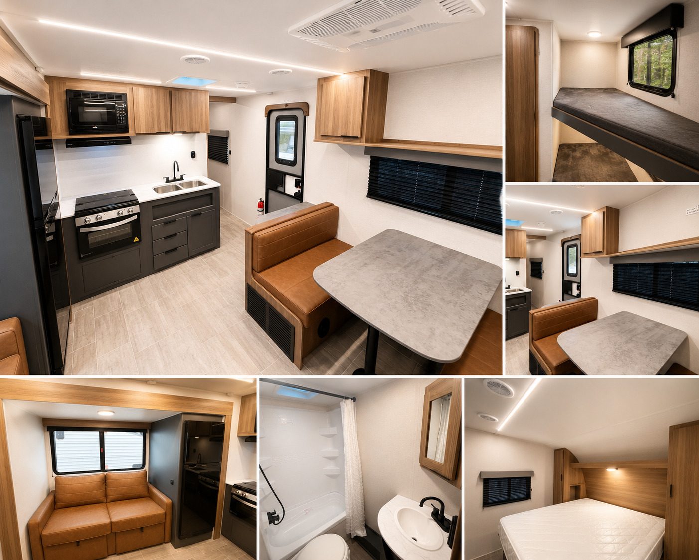 Modern RV interior